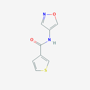 N-(isoxazol-4-yl)thiophene-3-carboxamide