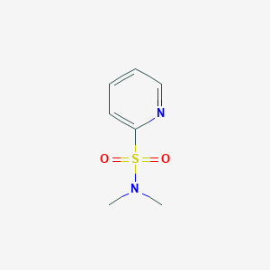 molecular formula C7H10N2O2S B2682244 N,N-二甲基吡啶-2-磺酰胺 CAS No. 100868-78-8