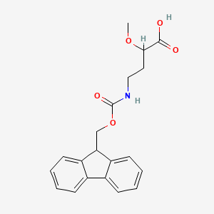 4-({[(9H-fluoren-9-yl)methoxy]carbonyl}amino)-2-methoxybutanoic acid