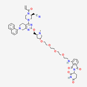 molecular formula C53H62N10O10 B2682265 PROTAC K-Ras Degrader-1 CAS No. 2378258-52-5