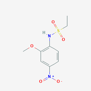 N-(2-methoxy-4-nitrophenyl)ethanesulfonamide