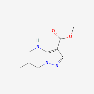 Methyl 6-methyl-4,5,6,7-tetrahydropyrazolo[1,5-a]pyrimidine-3-carboxylate