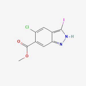 Methyl 5-chloro-3-iodo-1H-indazole-6-carboxylate