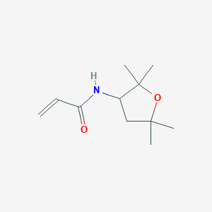 N-(2,2,5,5-tetramethyloxolan-3-yl)prop-2-enamide