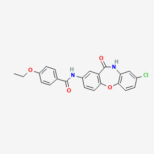 N-(8-chloro-11-oxo-10,11-dihydrodibenzo[b,f][1,4]oxazepin-2-yl)-4-ethoxybenzamide