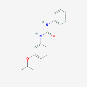 molecular formula C17H20N2O2 B268249 N-(3-sec-butoxyphenyl)-N'-phenylurea 