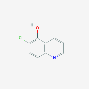molecular formula C9H6ClNO B2682530 5-Quinolinol, 6-chloro- CAS No. 1236162-17-6