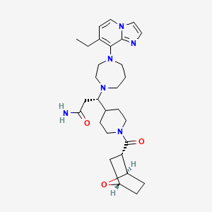 molecular formula C29H42N6O3 B2682537 CXCR7 modulator 2 CAS No. 2227426-37-9