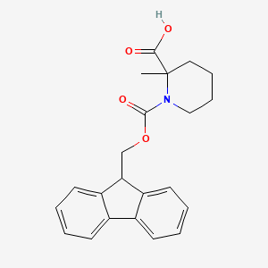 1-[(9H-fluoren-9-ylmethoxy)carbonyl]-2-methylpiperidine-2-carboxylic acid