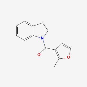 2,3-Dihydroindol-1-yl-(2-methylfuran-3-yl)methanone