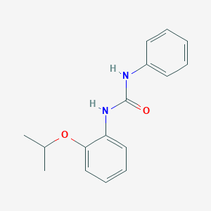 molecular formula C16H18N2O2 B268262 N-(2-isopropoxyphenyl)-N'-phenylurea 