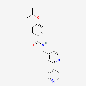 N-([2,4'-bipyridin]-4-ylmethyl)-4-isopropoxybenzamide