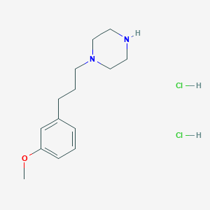 1-[3-(3-Methoxyphenyl)propyl]piperazine dihydrochloride