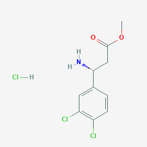 (R)-Methyl 3-amino-3-(3,4-dichlorophenyl)propanoate hydrochloride