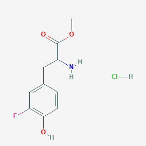 Methyl 2-amino-3-(3-fluoro-4-hydroxyphenyl)propanoate hydrochloride