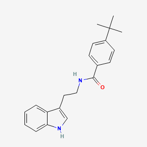 4-tert-butyl-N-[2-(1H-indol-3-yl)ethyl]benzamide