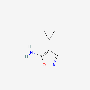 4-Cyclopropyl-1,2-oxazol-5-amine