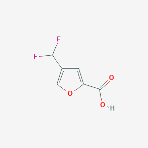 4-(Difluoromethyl)furan-2-carboxylic acid