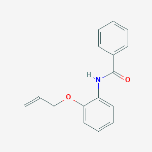 molecular formula C16H15NO2 B268288 N-[2-(allyloxy)phenyl]benzamide 