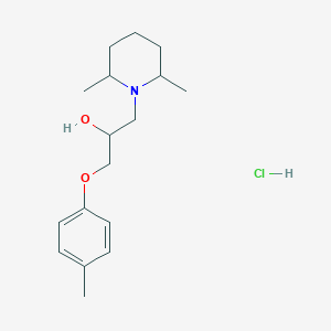 1-(2,6-Dimethylpiperidin-1-yl)-3-(p-tolyloxy)propan-2-ol hydrochloride