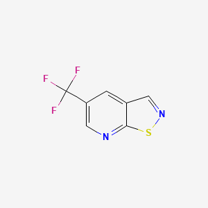 5-(Trifluoromethyl)-[1,2]thiazolo[5,4-b]pyridine