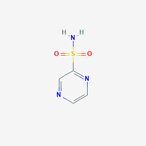 molecular formula C4H5N3O2S B2682933 Pyrazine-2-sulfonamide CAS No. 1195533-51-7