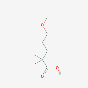 1-(3-Methoxypropyl)cyclopropanecarboxylic Acid