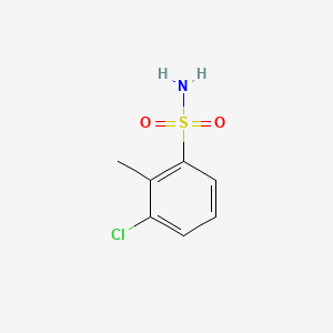 molecular formula C7H8ClNO2S B2682955 3-Chloro-2-methylbenzenesulfonamide CAS No. 3476-03-7