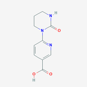 6-[2-Oxo-tetrahydropyrimidin-1(2H)-yl]nicotinic acid