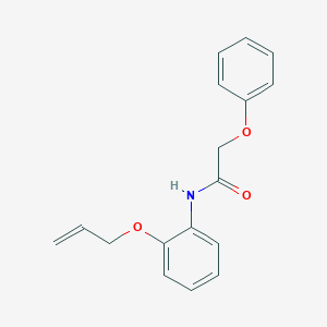 molecular formula C17H17NO3 B268296 N-[2-(allyloxy)phenyl]-2-phenoxyacetamide 