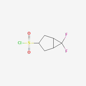 6,6-Difluorobicyclo[3.1.0]hexane-3-sulfonyl chloride