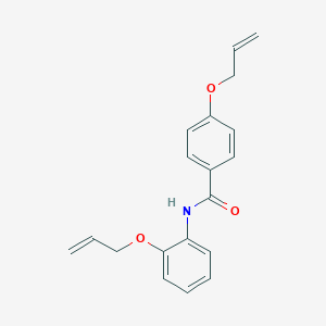 molecular formula C19H19NO3 B268301 4-(allyloxy)-N-[2-(allyloxy)phenyl]benzamide 