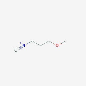 molecular formula C5H9NO B2683152 3-Methoxypropyl isocyanide CAS No. 42563-58-6