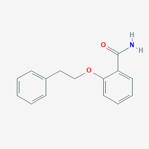 molecular formula C15H15NO2 B268320 2-(2-Phenylethoxy)benzamide 
