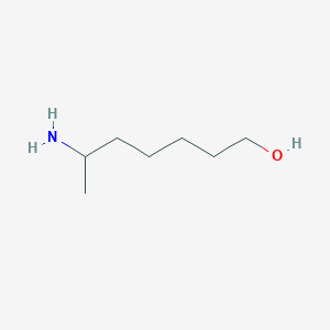 molecular formula C7H17NO B2683268 6-Amino-1-heptanol CAS No. 910403-89-3