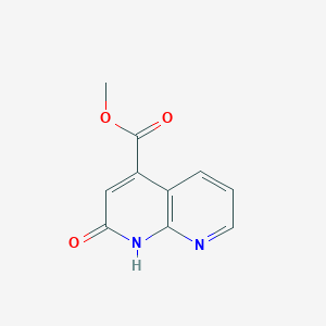 molecular formula C10H8N2O3 B2683296 Methyl 2-oxo-1H-1,8-naphthyridine-4-carboxylate CAS No. 2243514-44-3