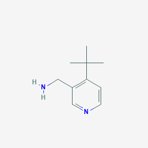 molecular formula C10H16N2 B2683306 (4-Tert-butylpyridin-3-yl)methanamine CAS No. 1211536-17-2