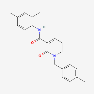 N-(2,4-dimethylphenyl)-1-(4-methylbenzyl)-2-oxo-1,2-dihydropyridine-3-carboxamide