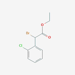 molecular formula C10H10BrClO2 B2683396 Ethyl 2-bromo-2-(2-chlorophenyl)acetate CAS No. 2856-79-3