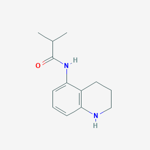 2-Methyl-N-(1,2,3,4-tetrahydroquinolin-5-YL)propanamide