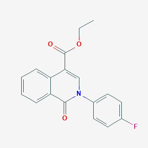 molecular formula C18H14FNO3 B2683525 N-(2-methoxyphenyl)-2-(9-methyl-2-oxo-8,9,10,11-tetrahydro[1]benzothieno[3,2-e][1,2,4]triazolo[1,5-c]pyrimidin-3(2H)-yl)acetamide CAS No. 1031961-22-4