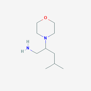 4-Methyl-2-morpholin-4-ylpentan-1-amine