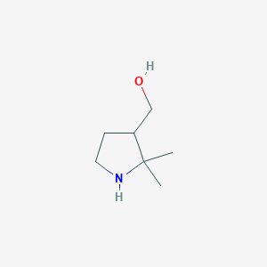 (2,2-Dimethylpyrrolidin-3-yl)methanol