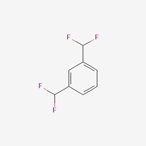 molecular formula C8H6F4 B2683640 1,3-Bis(difluoromethyl)benzene CAS No. 936330-10-8