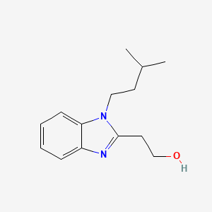 2-(1-isopentyl-1H-benzimidazol-2-yl)ethanol