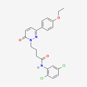 N-(2,5-dichlorophenyl)-4-(3-(4-ethoxyphenyl)-6-oxopyridazin-1(6H)-yl)butanamide