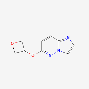 6-(Oxetan-3-yloxy)imidazo[1,2-b]pyridazine