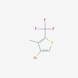 4-Bromo-3-methyl-2-trifluoromethyl-thiophene