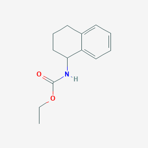 molecular formula C13H17NO2 B2683783 Ethyl (1,2,3,4-tetrahydronaphthalen-1-yl)carbamate CAS No. 515860-88-5