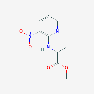 Methyl 2-[(3-nitropyridin-2-yl)amino]propanoate